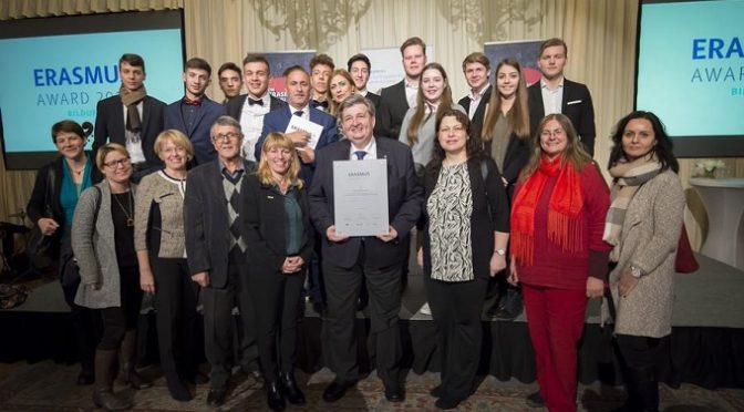 Il Piria vince l’Erasmus plus Award con il progetto Erasmus “Sustainable schools on the fast lane in Europe”.